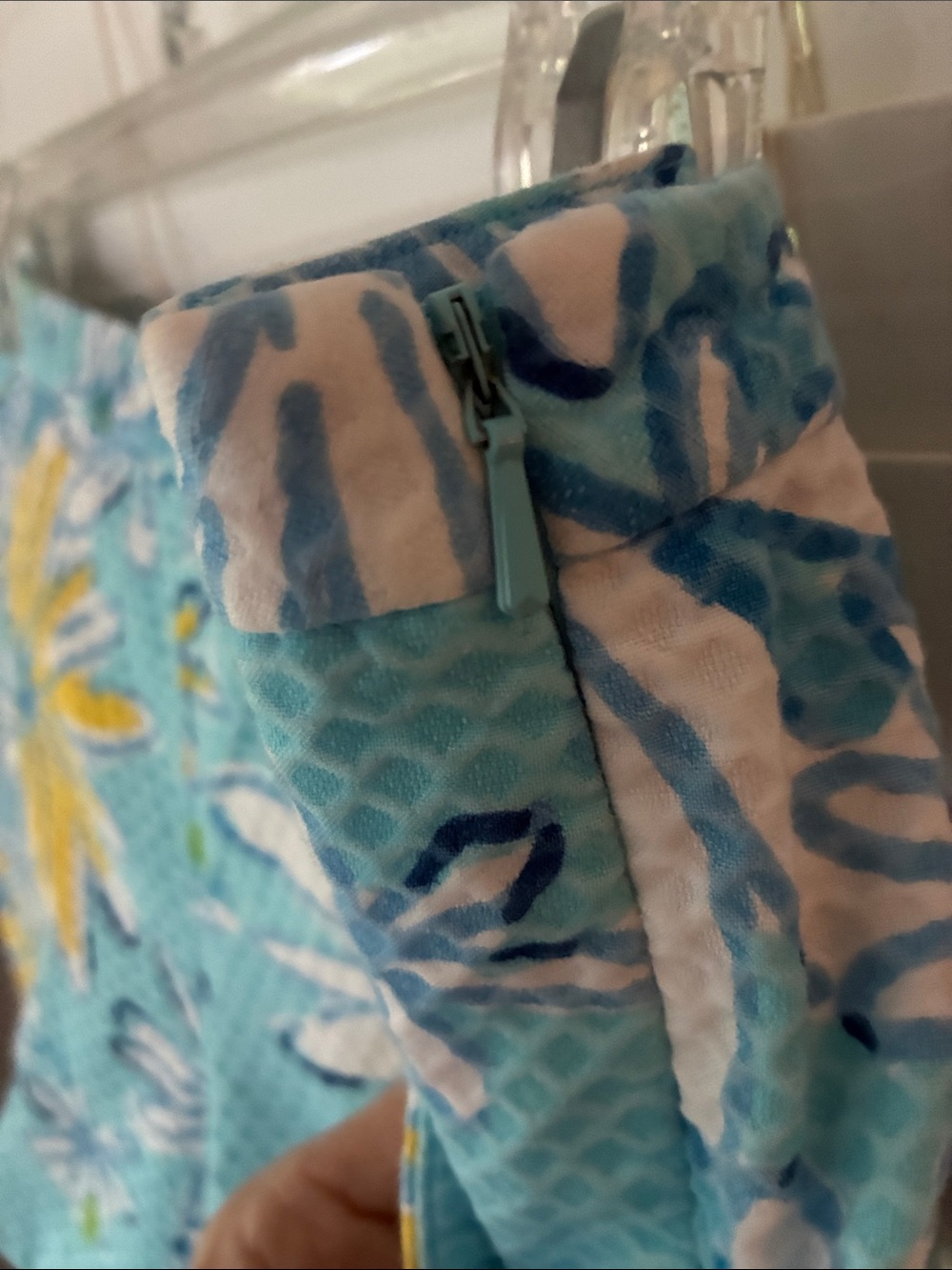 Lilly Pulitzer Shorts Adie Breakwater Blue Daisy Dance Floral - Picture 3 of 7